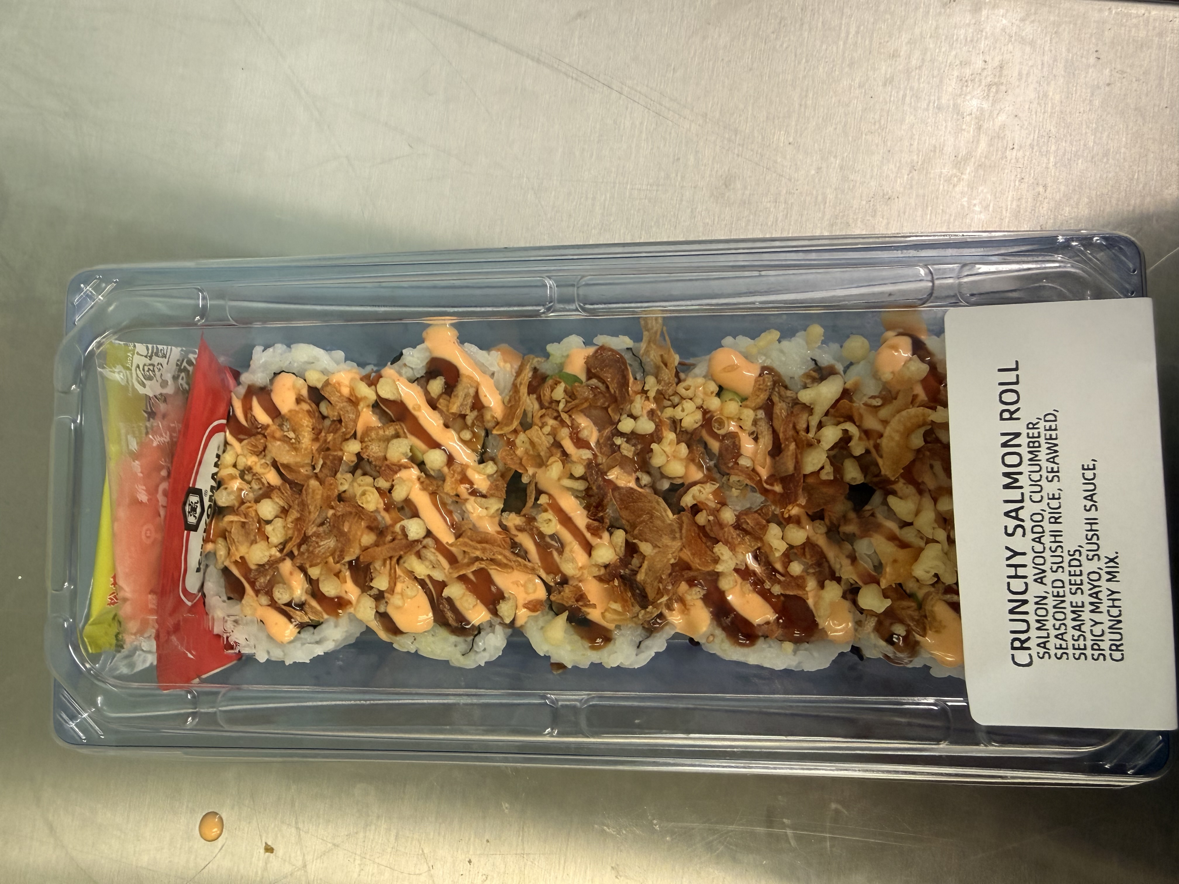 CRUNCHY SALMON ROLL