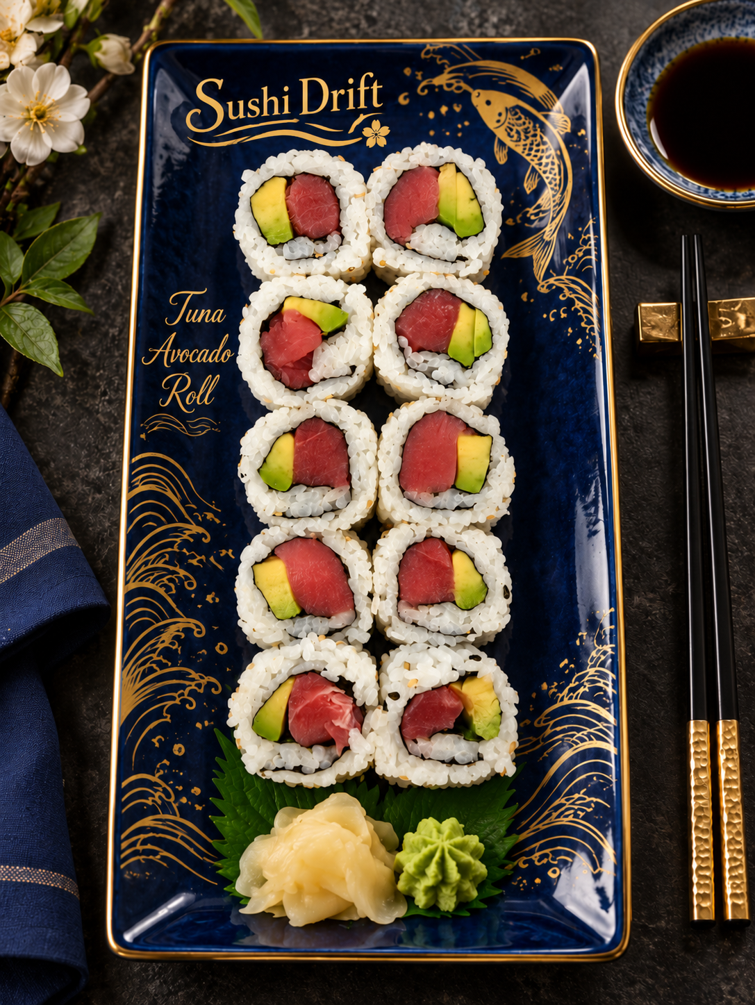 TUNA AVOCADO ROLL
